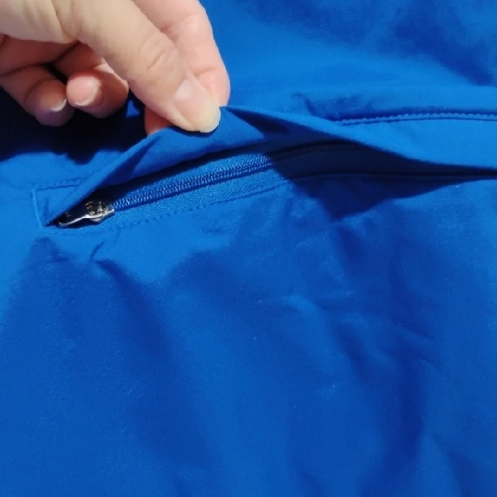 (X5) SALE! Polo Ralph Lauren Polo Golf Blue Zip Up Vest Sz.XL Worn Once Unisex